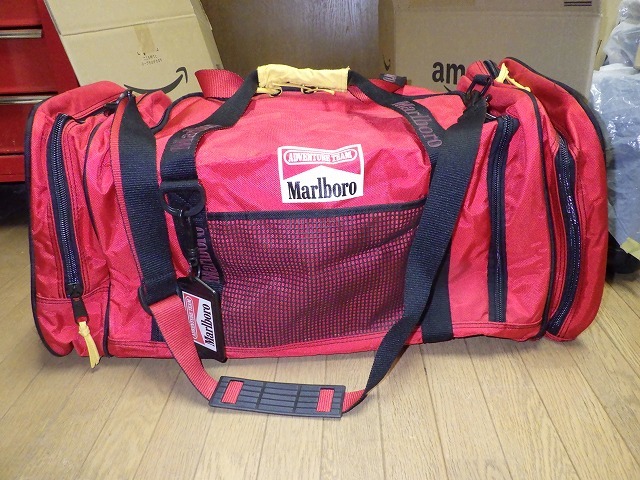 マールボロ Marlboro アドベンチャーチーム ボストンバッグ 新品】'90