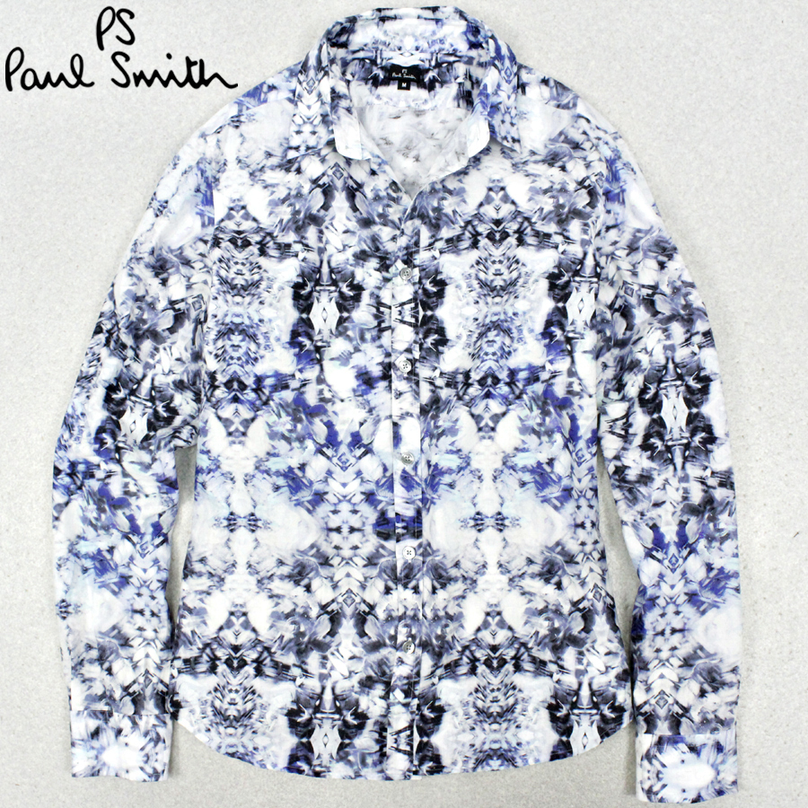 Paul Smith アートプリント 長袖シャツ L paul smith ps総柄プリント 長袖シャツ - メルカリ