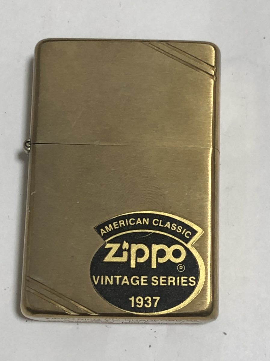 ZIPPO ジッポー ヴィンテージシリーズ VINTAGE SERIES 1937 AMERICAN CLASSIC 中古 の落札情報詳細 ヤフオク落札価格情報 オークフリー