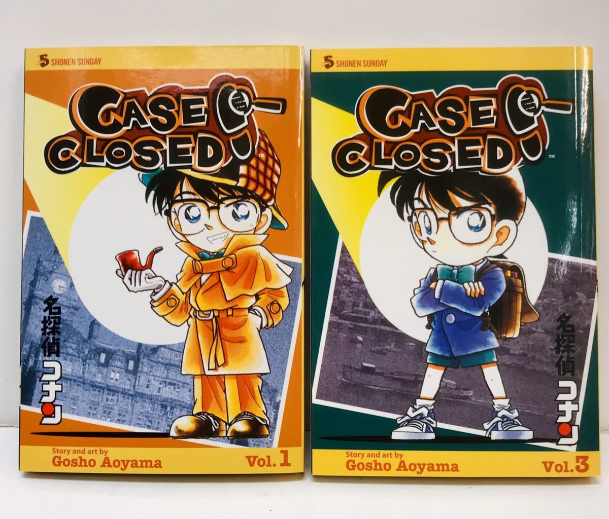 洋書 Case Closed Gosho Aoyama 名探偵コナン 英語版 Yasui Kounyuu 少年漫画 Rosenblattandco Com