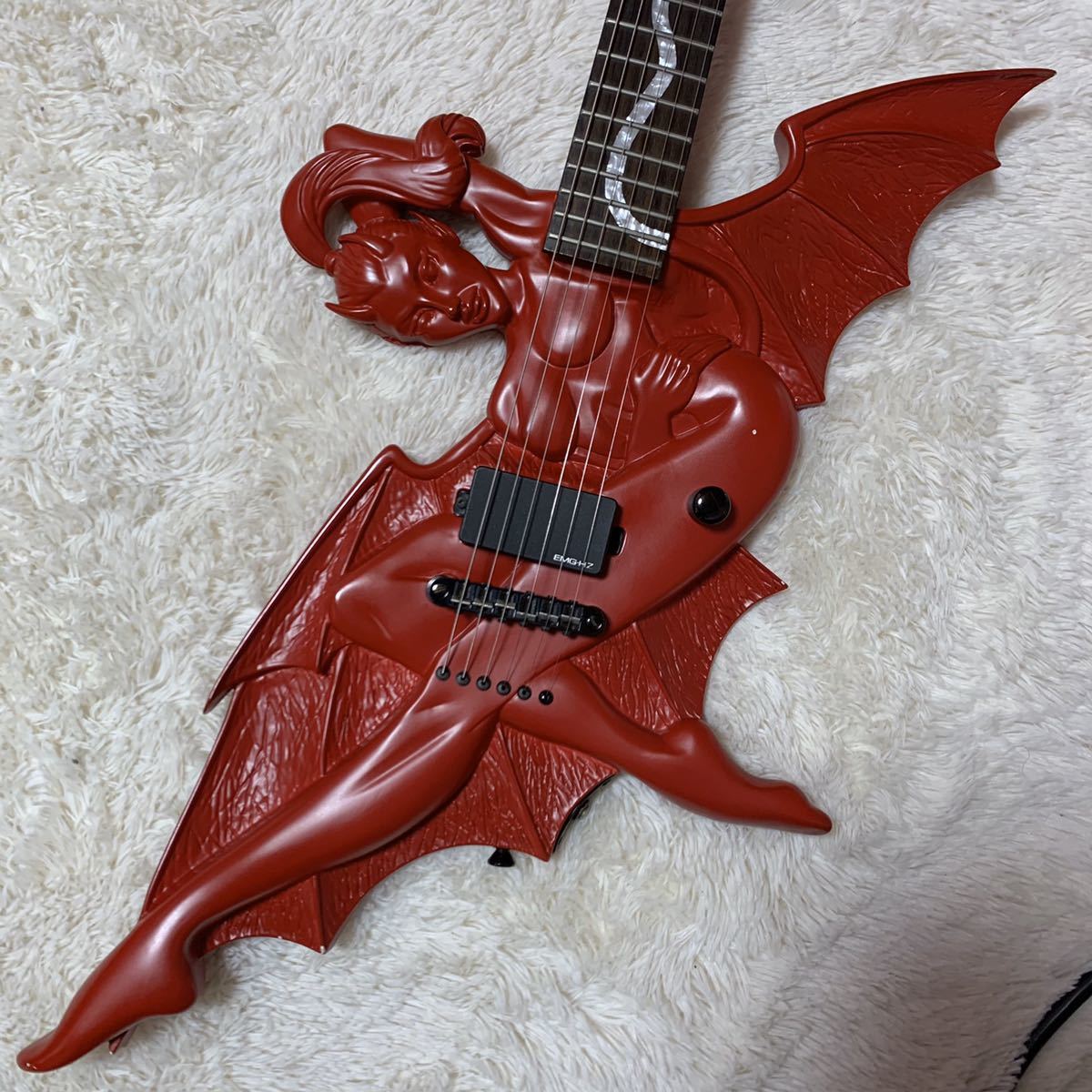 Yahoo!オークション - 希少 ESP 変形ギター ショートスケール