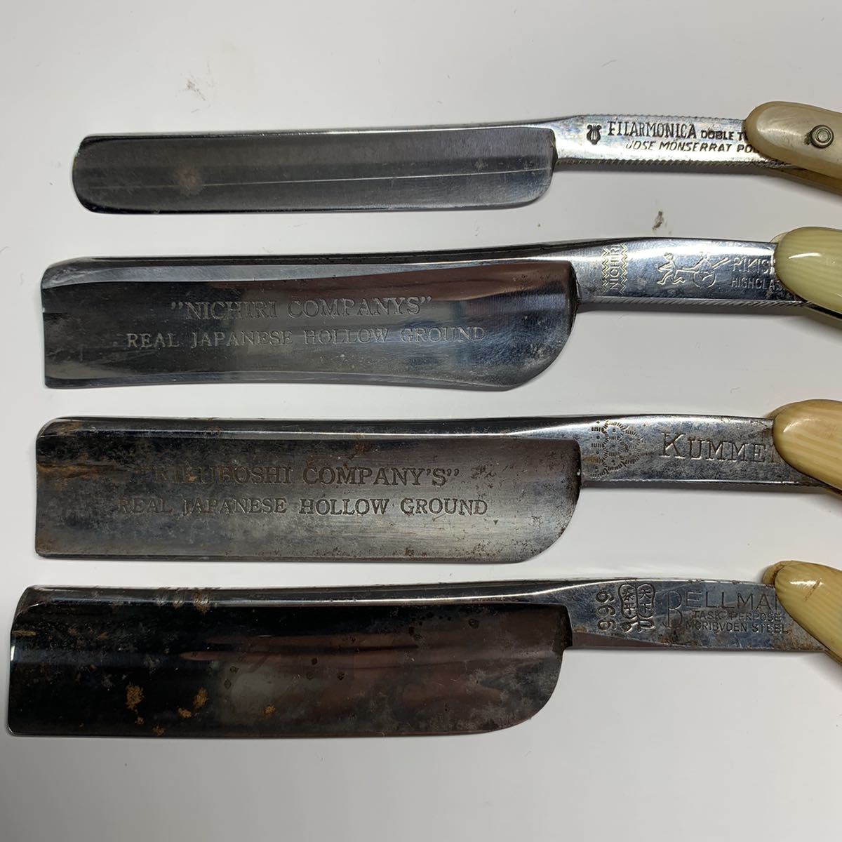 西洋剃刀 7本 耳毛剃り フィラモニカ Bellman Manaslu Hadcscn Cape Kikuboshi Nichiri 理容 美容 床屋 剃刀 カミソリ の落札情報詳細 ヤフオク落札価格情報 オークフリー スマートフォン版