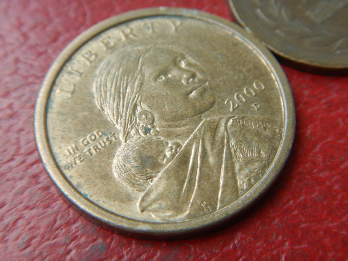 外国 Usa サカジャウエア１ドル銅錫マンガンニッケル張り銅貨 00年d 0413 の落札情報詳細 ヤフオク落札価格情報 オークフリー スマートフォン版