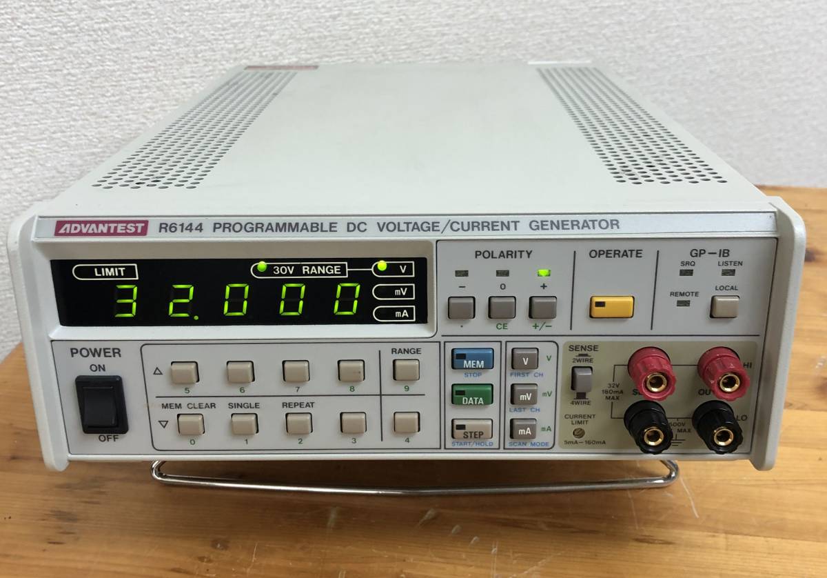 ADVANTEST/アドバンテスト プログラマブル直流電圧電流発生装置 ADVANTEST/アドバンテスト プログラマブル直流電圧電流発生装置
