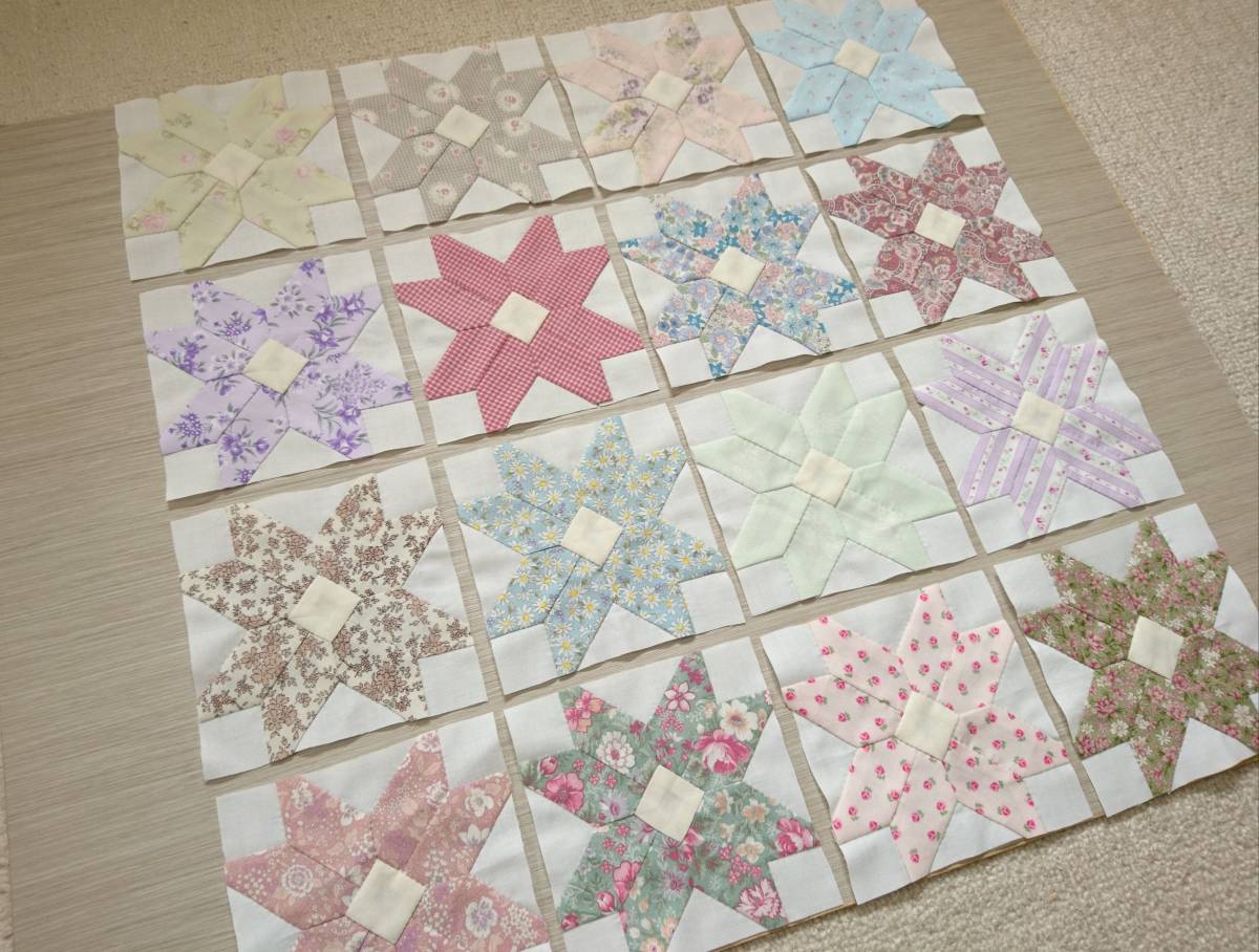 ハンドメイド パッチワーク キルト タペストリー ダイヤ 新品】ハンドメイド パッチワーク キルト トップ ダイヤモンド