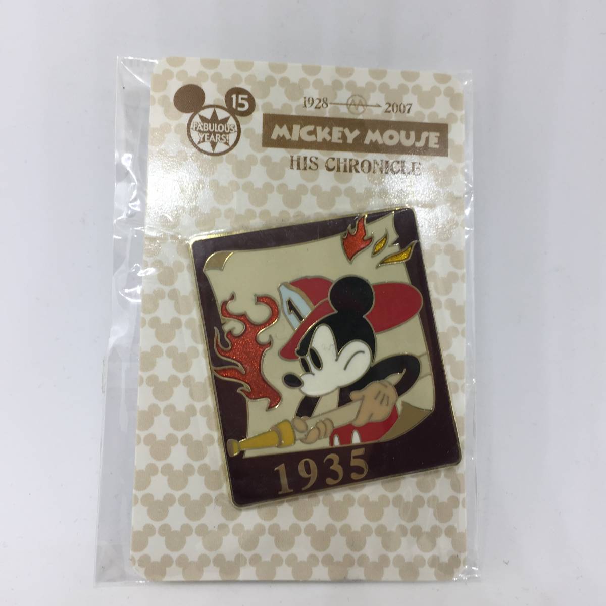 新品 ディズニーストア ジャパン 15周年記念 ピンバッジ ミッキーの消防隊 Mickey S Fire Brigade 07年 1000個 新品 未使用 ピン の落札情報詳細 ヤフオク落札価格情報 オークフリー スマートフォン版