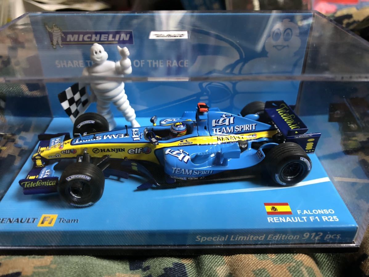 1/43 MINICHAMPS ミシュラン別注 2005年ワールドチャンピオン
