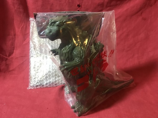新品】☆M1号 WF2020冬限定 『レトロタイプソフビ【ひな形 ゴジラ