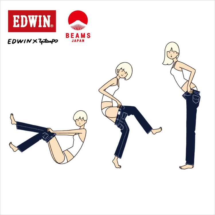 白根ゆたんぽ×BEAMS×EDWIN シルクスクリーン ED:11/30の落札情報詳細