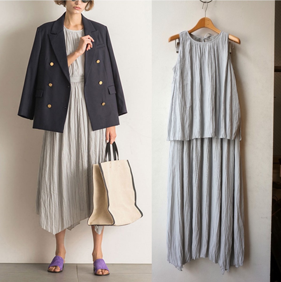 タグ有 19年 ミラオーウェン ワッシャープリーツ ブラウス スカート セットアップ Size 1 本体価格 14 800 古着のgplus広島05r1 の落札情報詳細 ヤフオク落札価格情報 オークフリー スマートフォン版