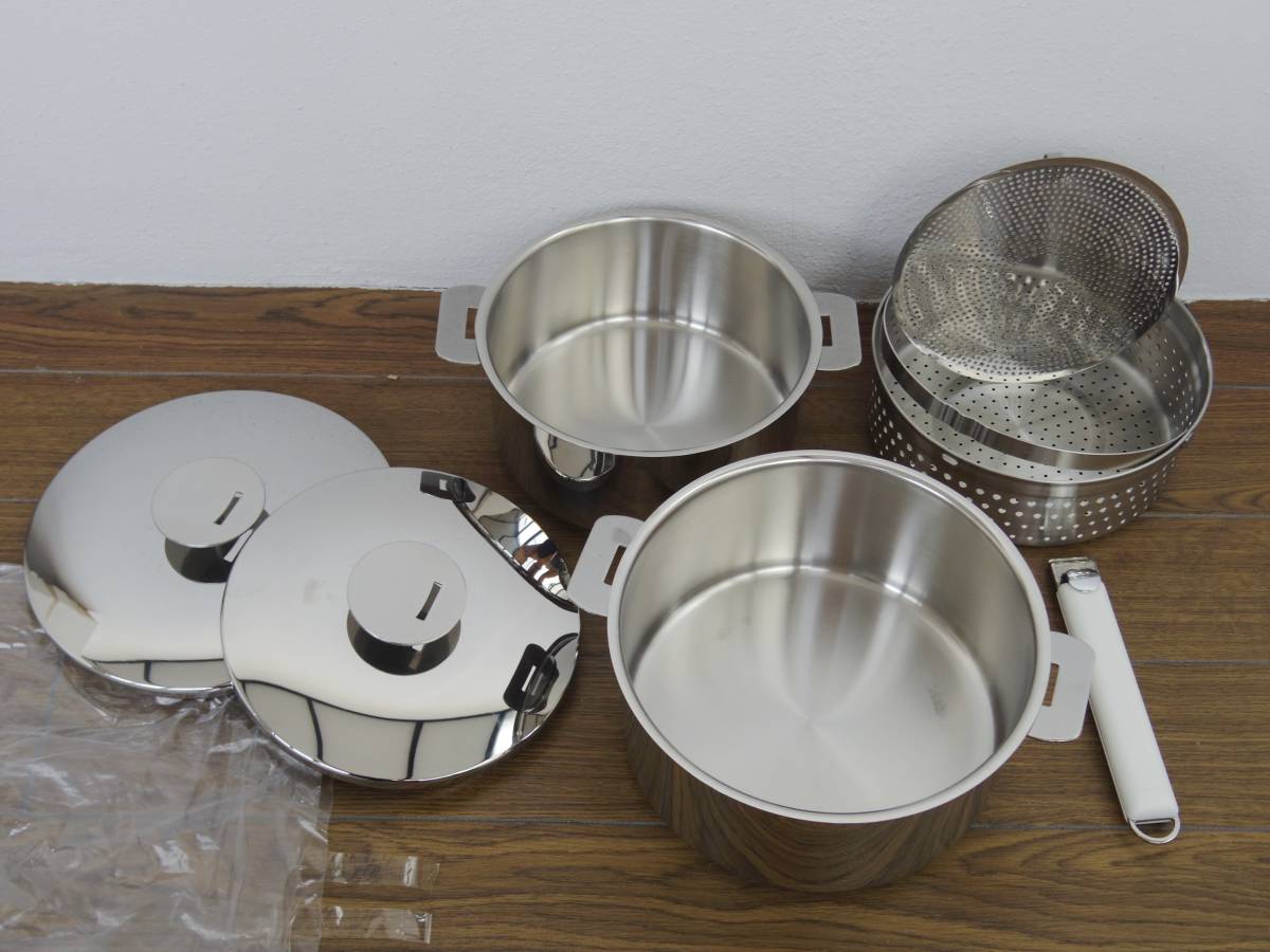 未使用 クリステル CRISTEL グラフィット スタータープラス 鍋セット
