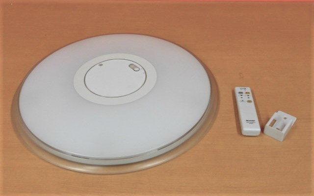 LEDシーリングライト ～12畳 5000ｌｍ シャープ DL-AC501K 2017年製 リモコン付き サクラ色 調光 リビング照明 電気 SHARP 札幌 西野店 楽天市場】シャープ LEDシーリングライト 薄型サークルタイプ