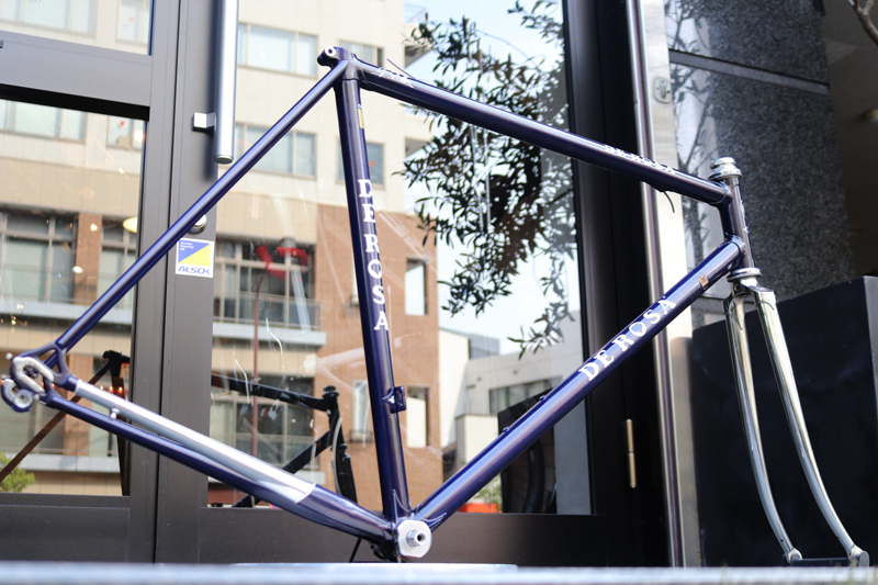 ジャンク品 デローザ DE ROSA コロンバス Columbus EL クロモリ ロード