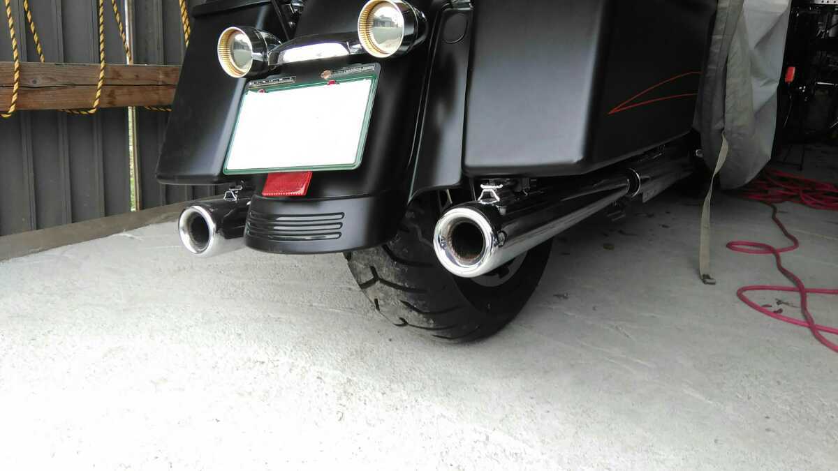 ハーレーダビットソンツーリングモデルBUB ステンレス マフラー