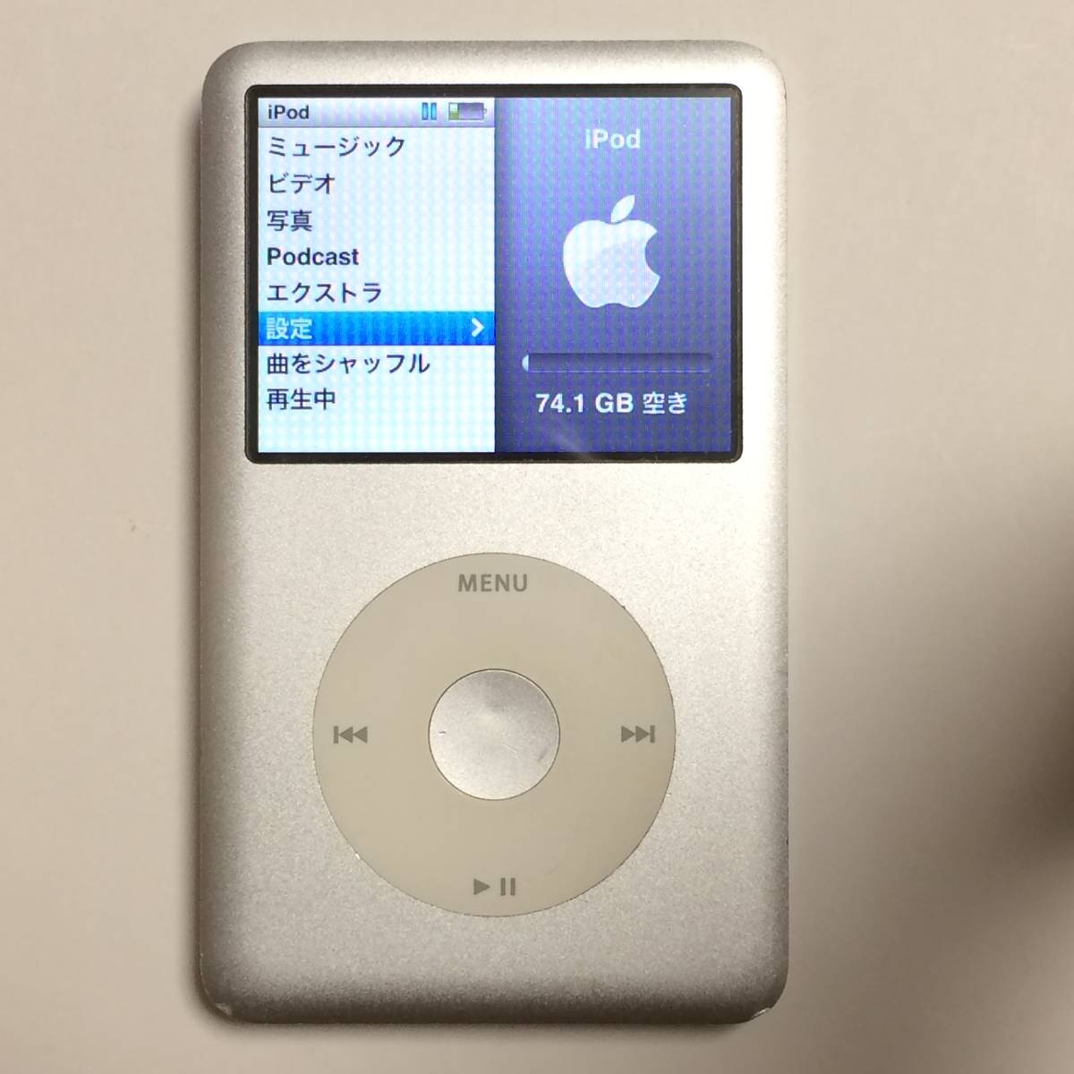 Apple iPod 第5世代 160GB A1238 動作品 シルバー