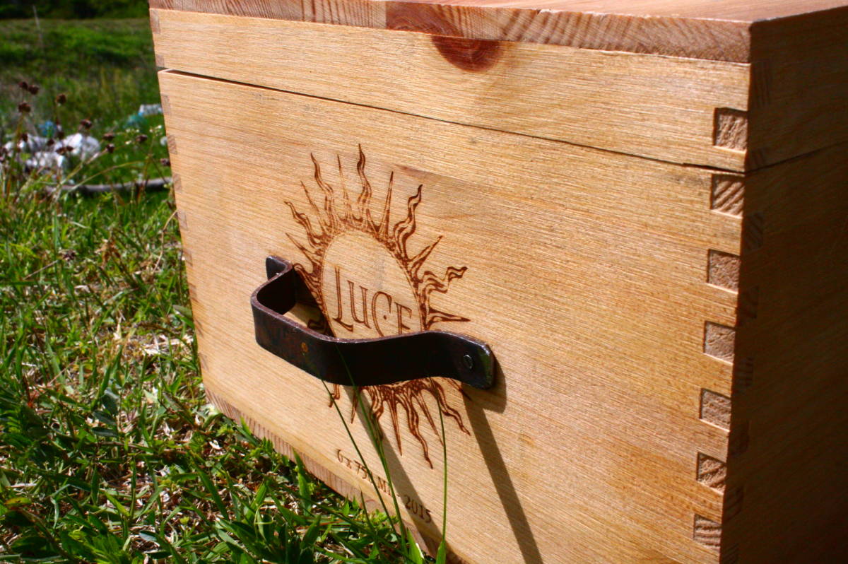 送料無料 イタリア ルーチェ 木箱 ワイン箱 キャンプ 収納 ボックス ヴィンテージ レトロ アウトドア 検索 ノルディスク キャバノン の落札情報詳細 ヤフオク落札価格情報 オークフリー スマートフォン版