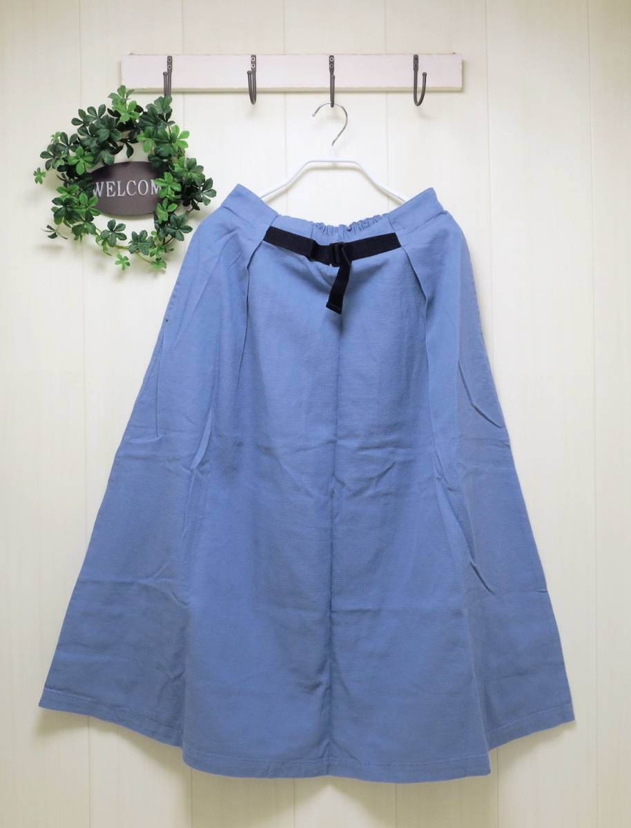 新品 Northern Truck ノーザントラック ウエスト後ろゴム しっかり生地 飾りベルト付き スカート L 大人可愛い の落札情報詳細 ヤフオク落札価格情報 オークフリー スマートフォン版