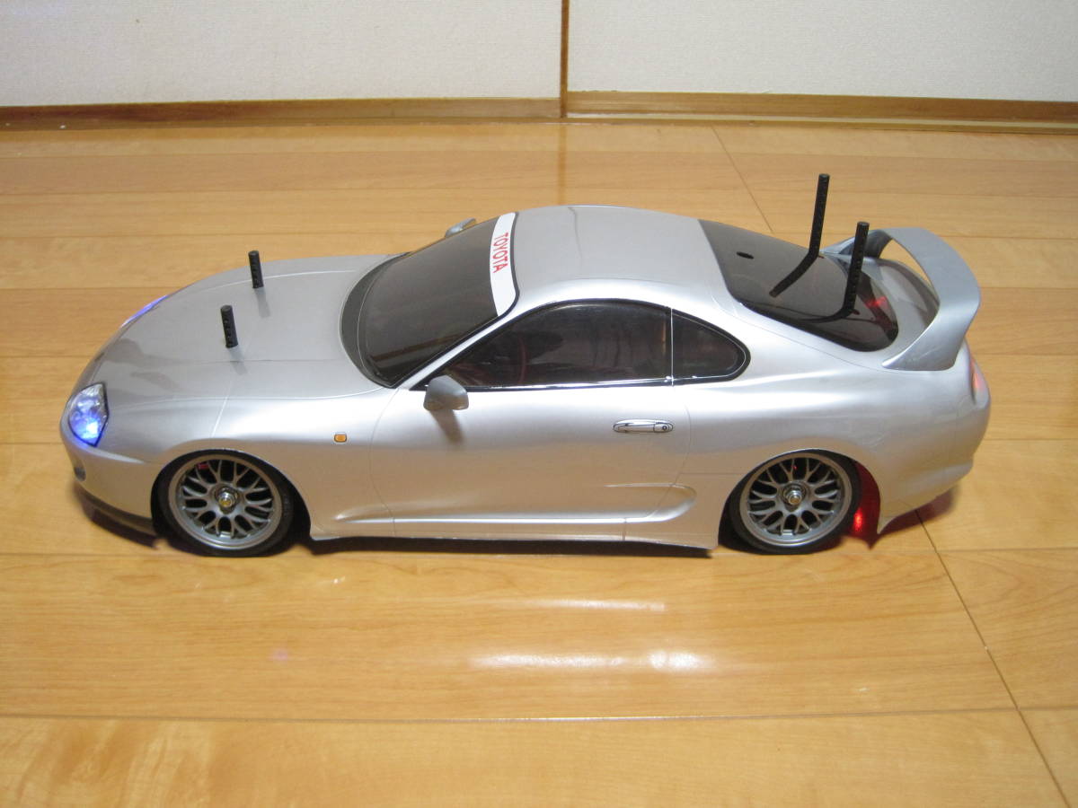 ☆格安!! タミヤ 1/10 トヨタ スープラ メカ プロポ 電飾付 TT01