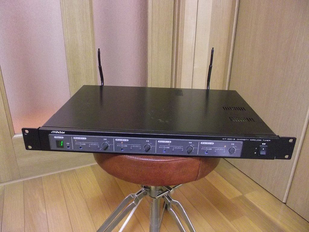 Victor ビクター WT-880-B ダイバシティ ワイヤレスチューナー 中古