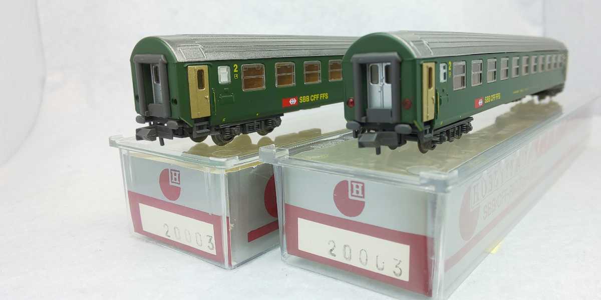 新品】HOBBYTRAIN ホビートレイン 20003 SBB スイス国鉄 RIC UIC