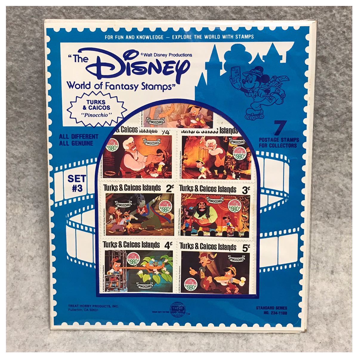 ディズニー 海外切手 7枚入りセット ピノキオ World Of Fantasy Stamps Turks Caicos 1980 Christmas 47 33s の落札情報詳細 ヤフオク落札価格情報 オークフリー スマートフォン版