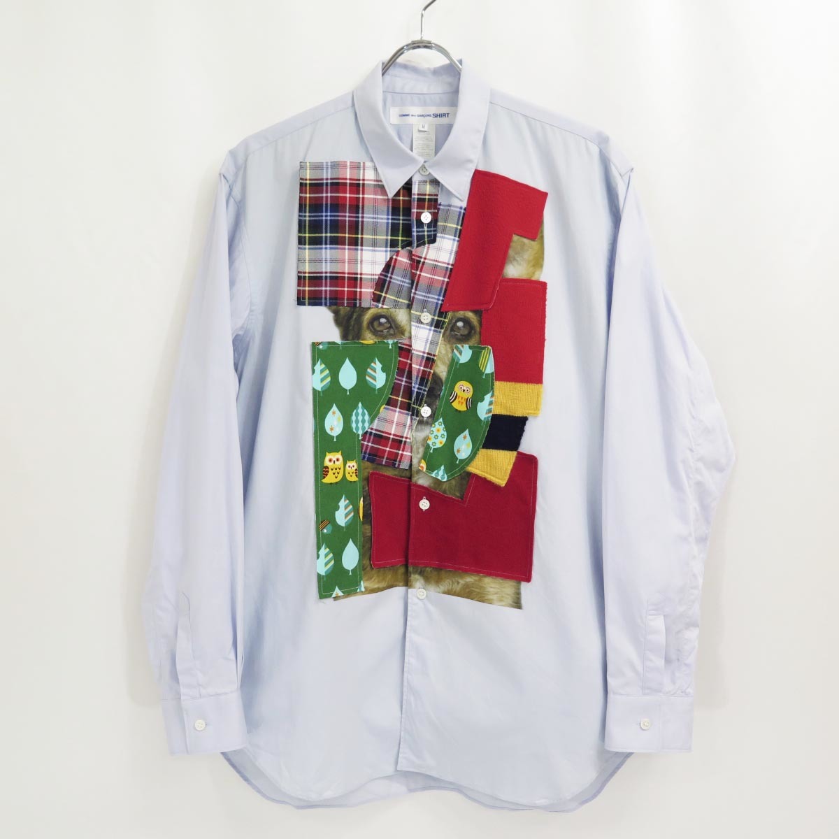 2014SS COMME des GARCONS SHIRT PATCHWORK コムデギャルソン シャツ