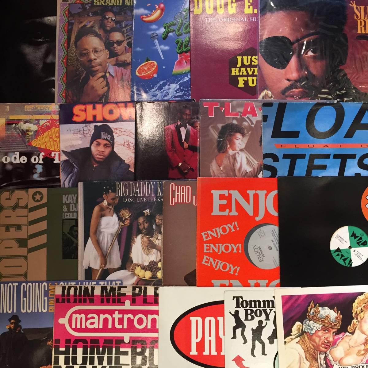 OLD , Middle School HIPHOP レコード 23枚セット