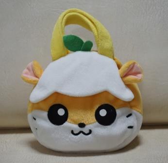 サンリオ☆2000年 コロコロクリリン フェイス バッグ ぬいぐるみ☆の