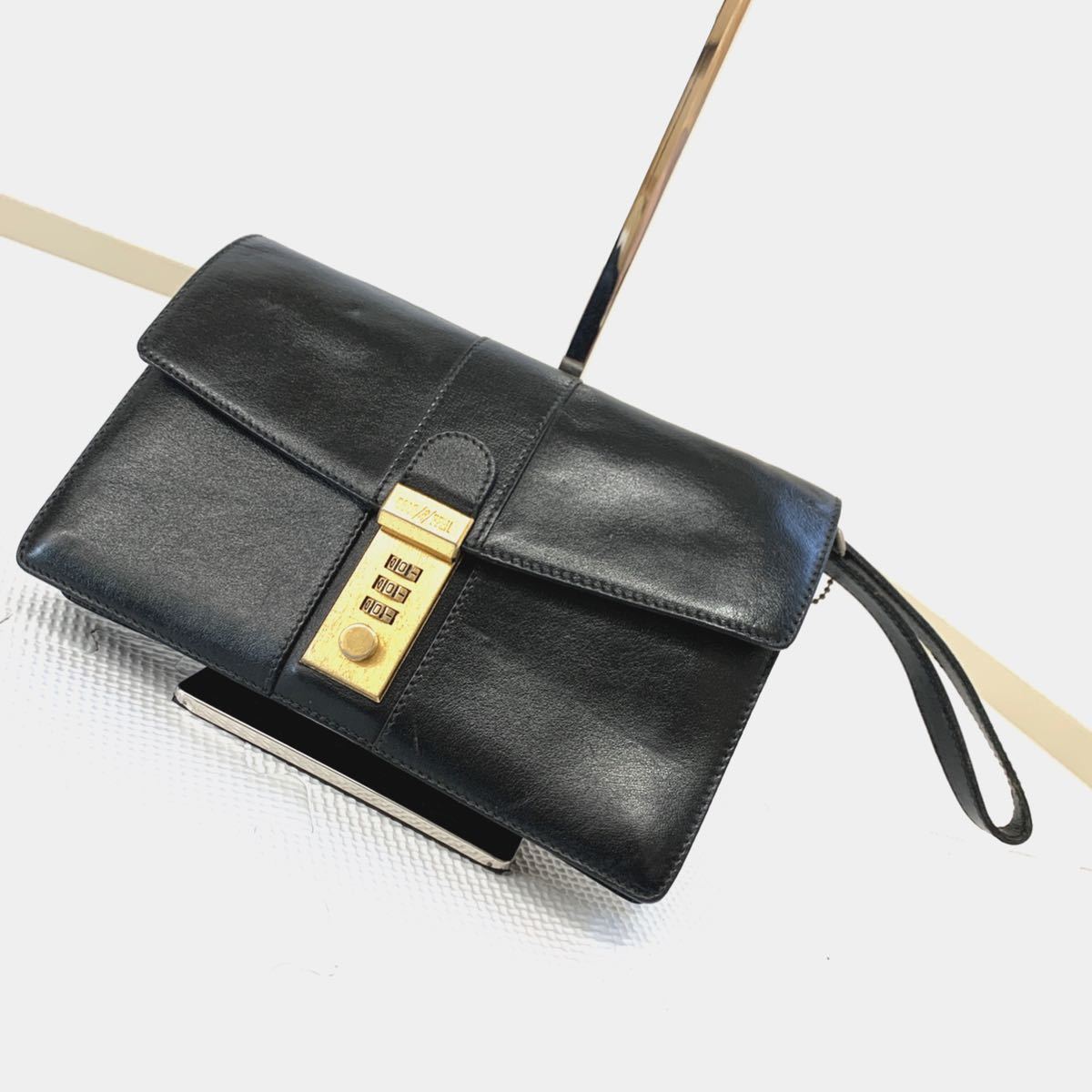 高品質 Goldpfeil ゴールド ファイル レザー クラッチバッグ セカンドバッグ メンズ 紳士鞄 鍵デザイン 高級 黒 ブラック 人気 の落札情報詳細 ヤフオク落札価格情報 オークフリー スマートフォン版