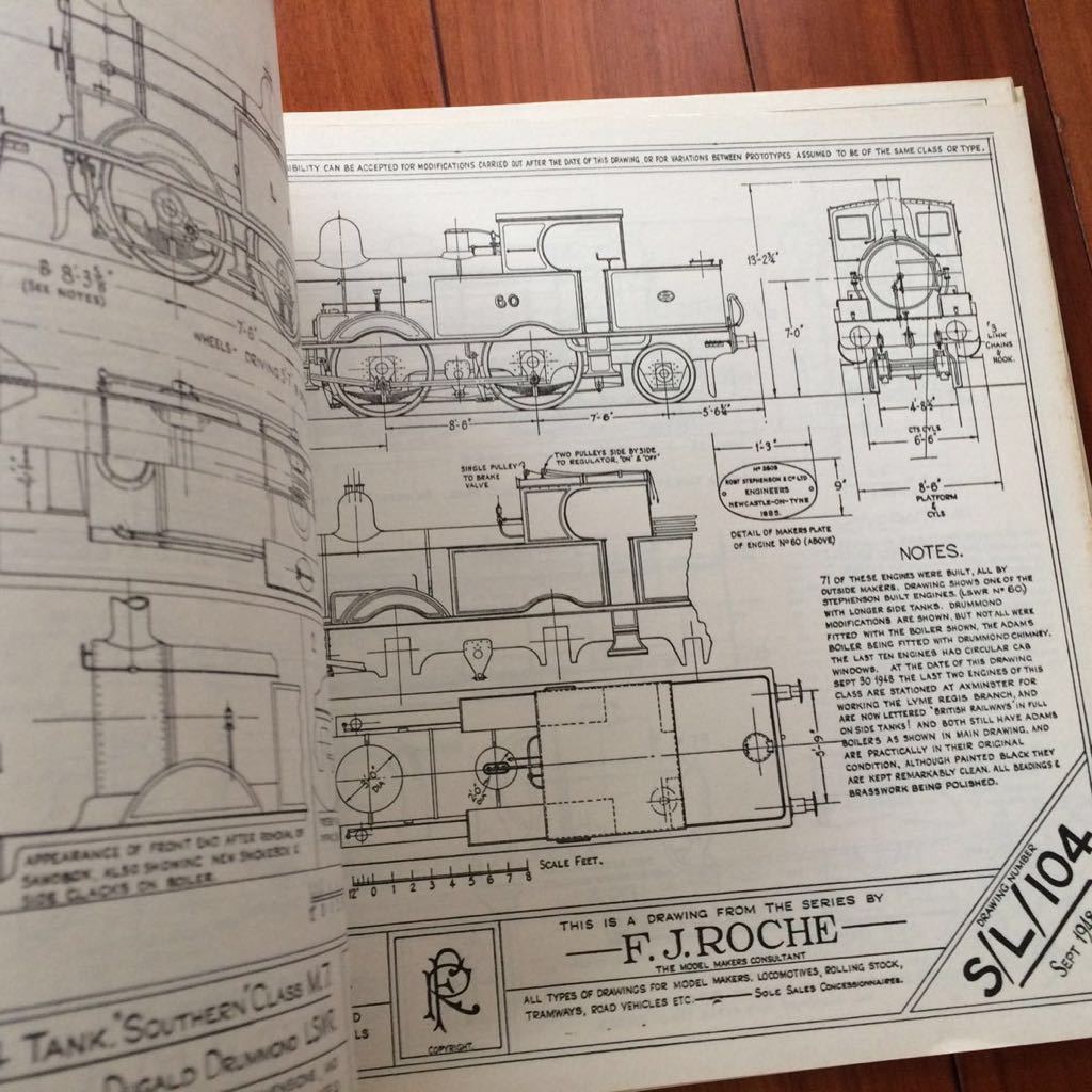Historic Locomotive Drawings in 4mm Scale by F.J.Roche の落札情報詳細 - ヤフオク落札 ...
