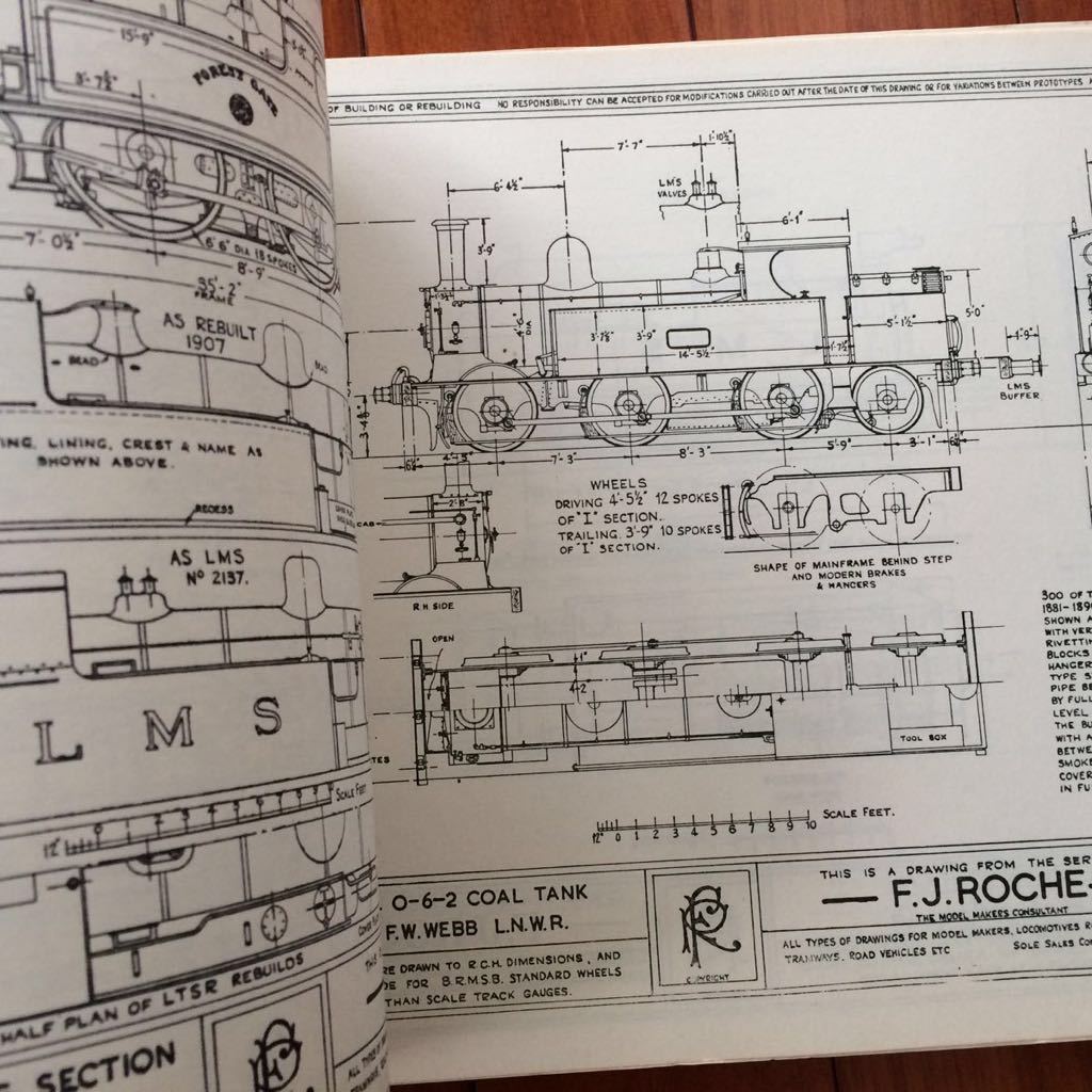 Historic Locomotive Drawings in 4mm Scale by F.J.Roche の落札情報詳細 - ヤフオク落札 ...