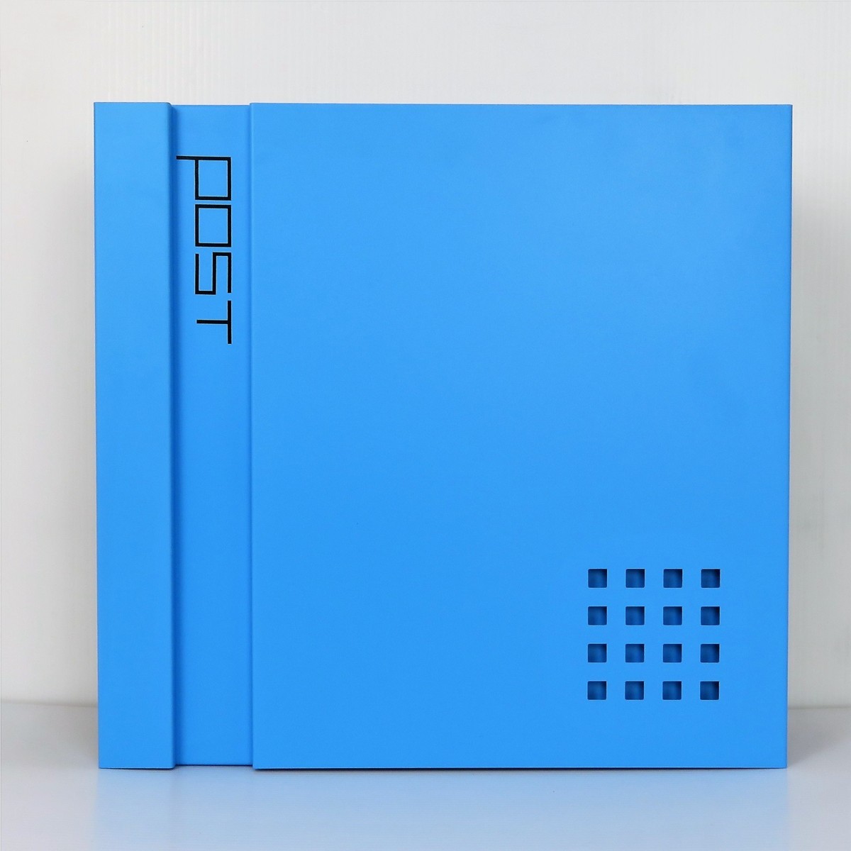 新品 郵便ポスト郵便受けおしゃれ北欧大型メールボックス 壁掛け鍵付マグネット付 ブルー 青色ポストpm465 の落札情報詳細 ヤフオク落札価格情報 オークフリー スマートフォン版