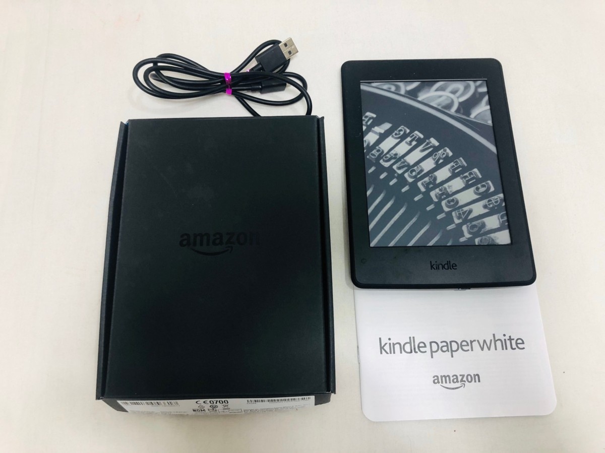 Ss Amazon Kindle Paperwhite アマゾン キンドルペーパーホワイト 充電器付 ブラック 中古品 の落札情報詳細 ヤフオク落札価格情報 オークフリー スマートフォン版