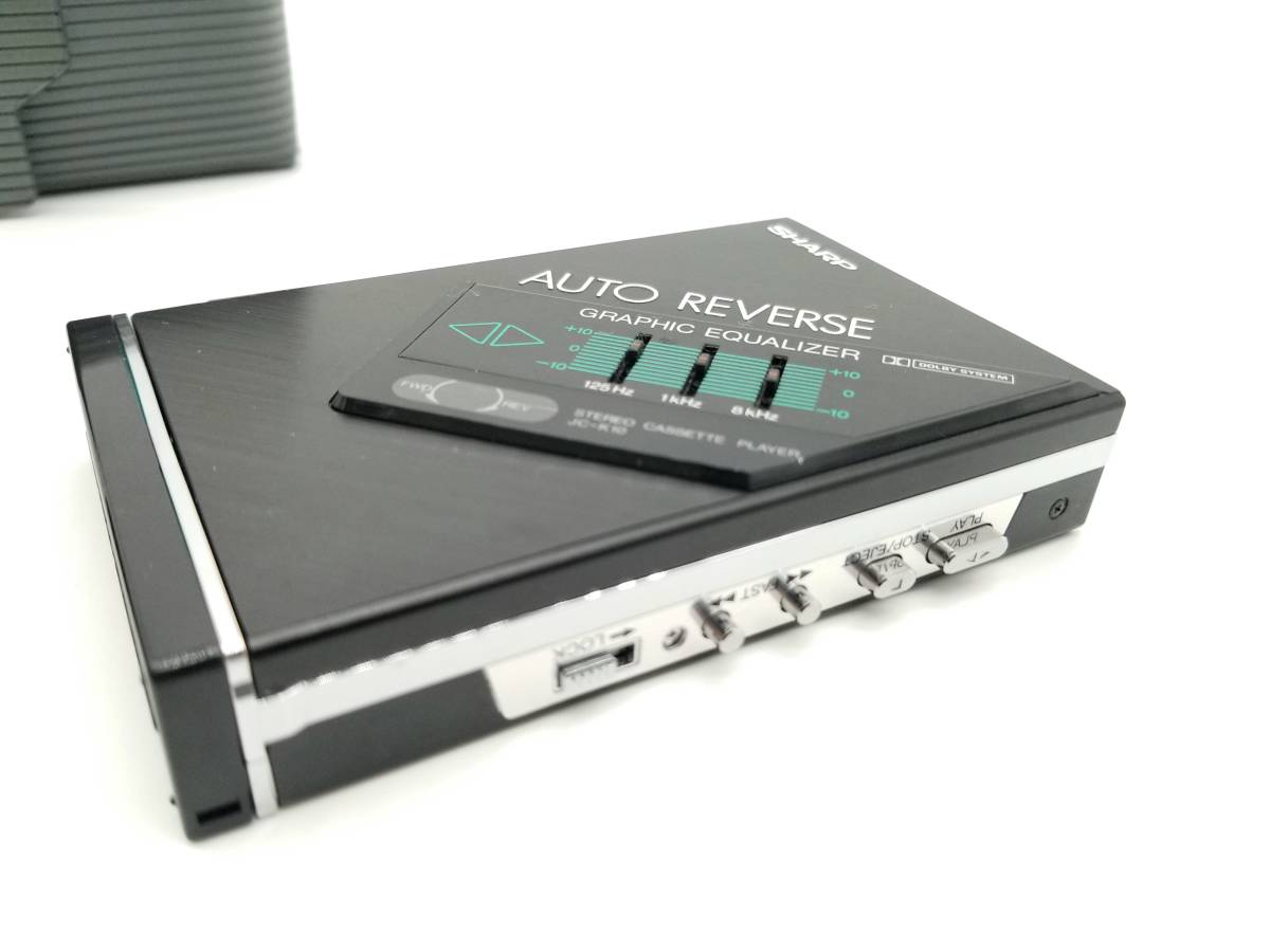動作未確認品 SHARP JC-K10 ステレオ カセットプレーヤー