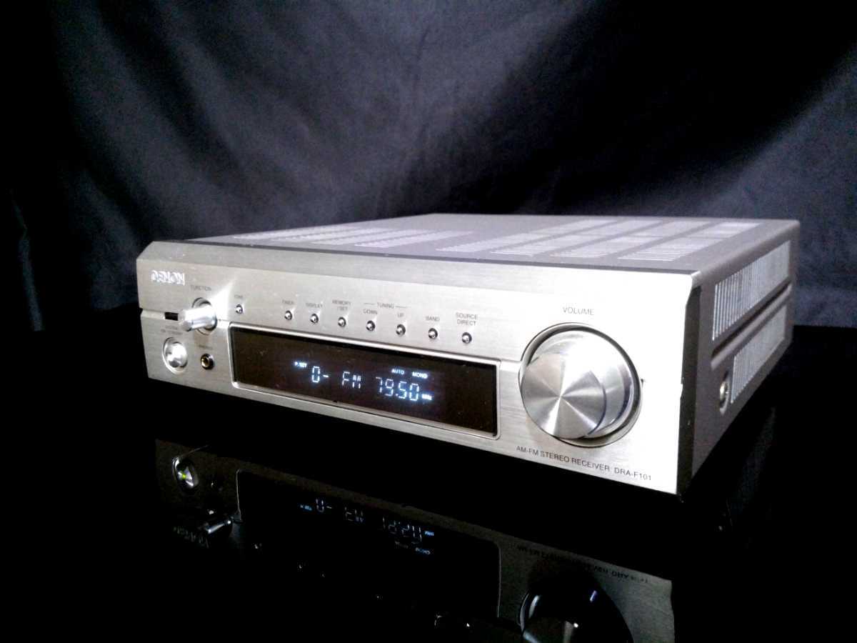 DENON チューナー搭載アンプ DRA-F101 とめよ デノン