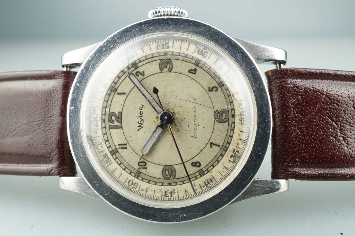 Wyler (ワイラー)オリジナルケース、文字盤etc VALJOUX72 対応 時計 