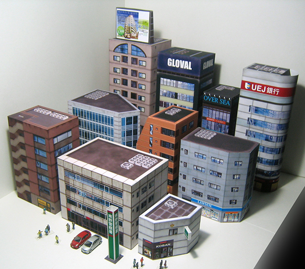 新品 ペーパークラフト10棟セット 日本の建物かんたん版 組立キット の落札情報詳細 ヤフオク落札価格情報 オークフリー スマートフォン版