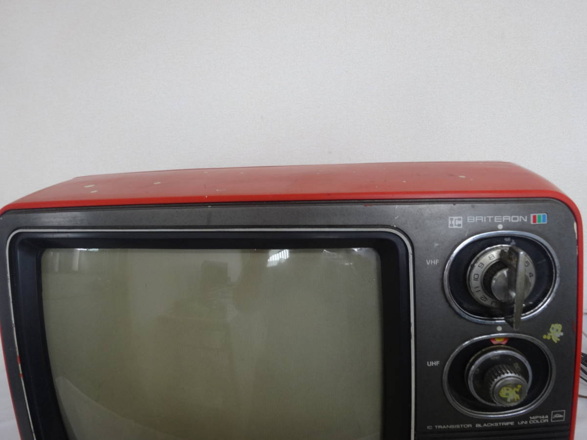 ☆739 東芝 カラーテレビ 14P144 レトロ 現状品の落札情報詳細 - Yahoo