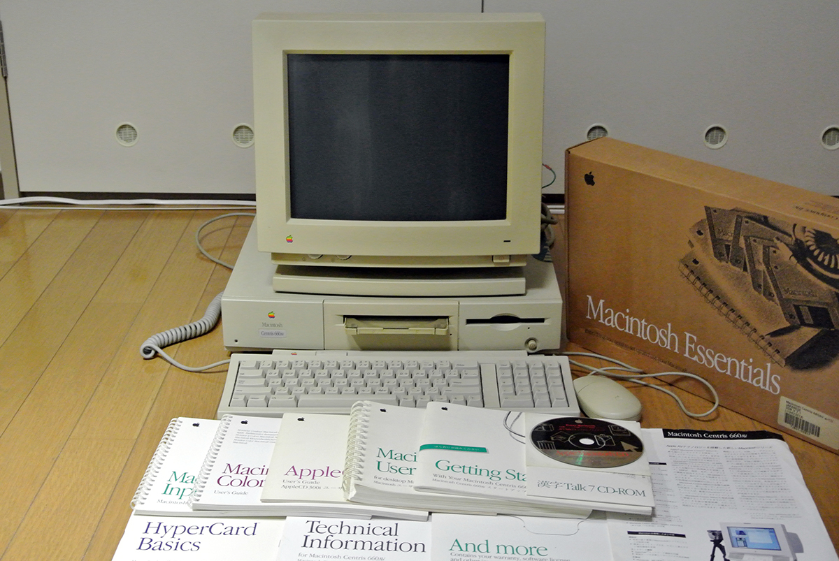 Apple Macintosh Centris 660AV＋Macintosh Color Display セット