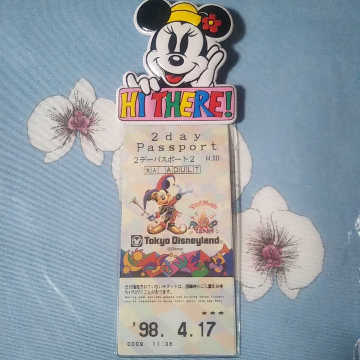 東京ディズニーランド レトロ チケットホルダー ミニーマウス の落札情報詳細 ヤフオク落札価格情報 オークフリー スマートフォン版