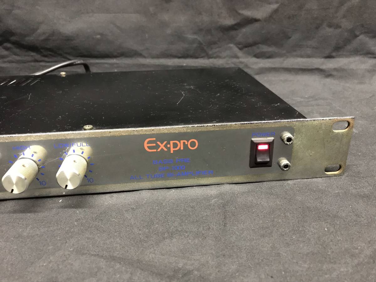EX-PRO ベースプリアンプ BP-1000 ALL TUBE BI-AMPLIFIER 【公式通販】