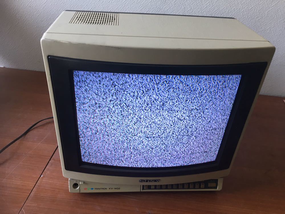 SONY トリニトロンテレビ KV-14G2 14インチ SONY KV-14G2 ブラウン管
