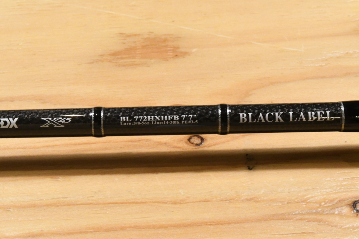 DAIWA ダイワ BLACK LABEL ブラックレーベル BL772HXHFB 89の落札情報