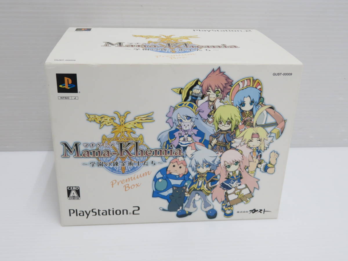 PS2 PlayStation2 ソフト マナケミア 学園の錬金術士たち 未開封