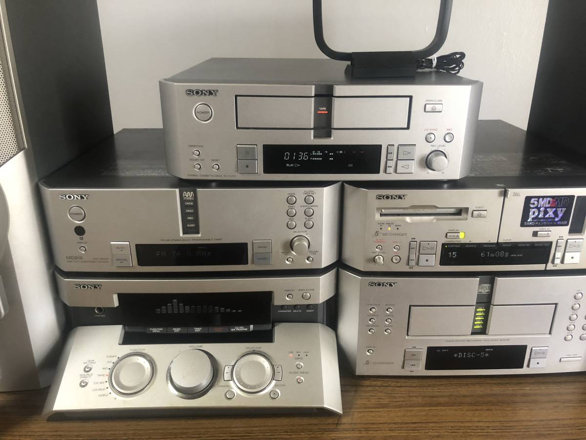SONY システムコンポ DHC-MD919