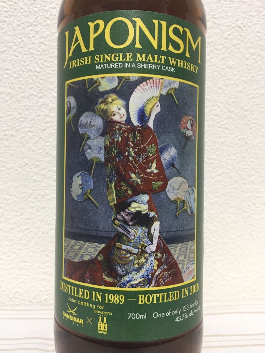 新品】信濃屋 ジャポニズム アイリッシュシングルモルト [1989-2018