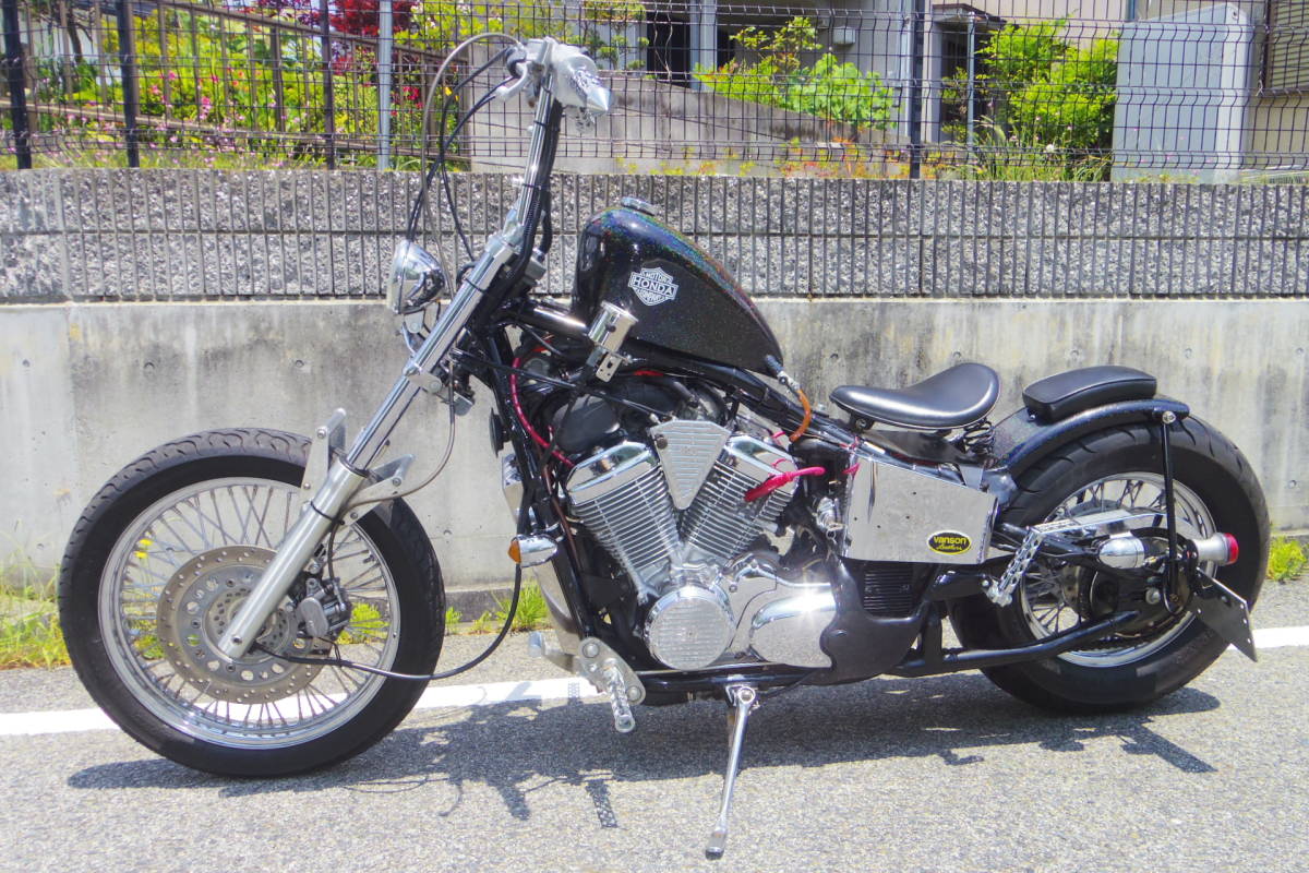 イントルーダー400 ボバーカスタム ホットロッド チョッパー