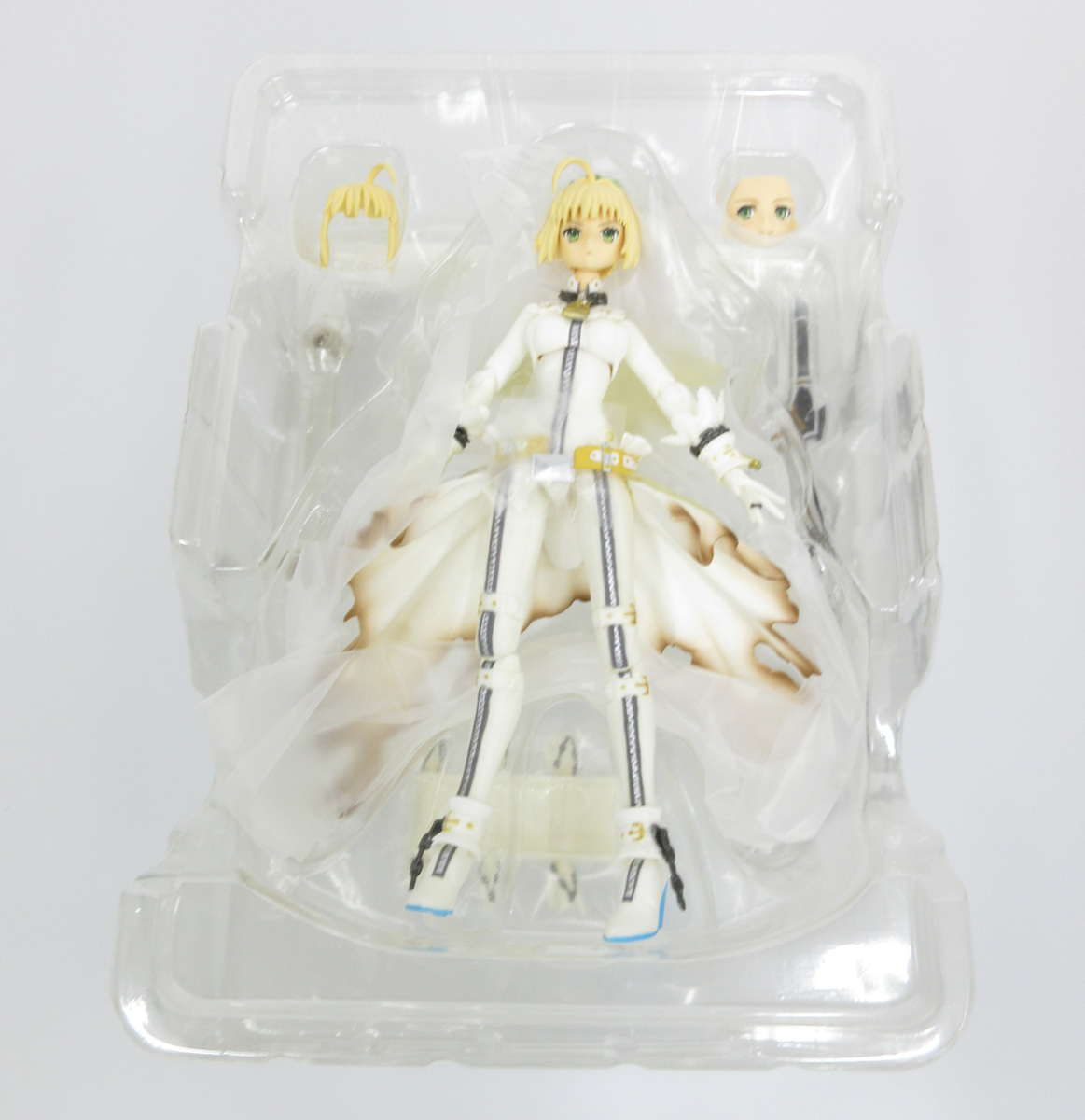 中古 現状品 Figma セイバー ブライド Fate Extra フィギュアのみ フェイト エクストラ Ccc タイプムーン Virgin White Box の落札情報詳細 ヤフオク落札価格情報 オークフリー スマートフォン版