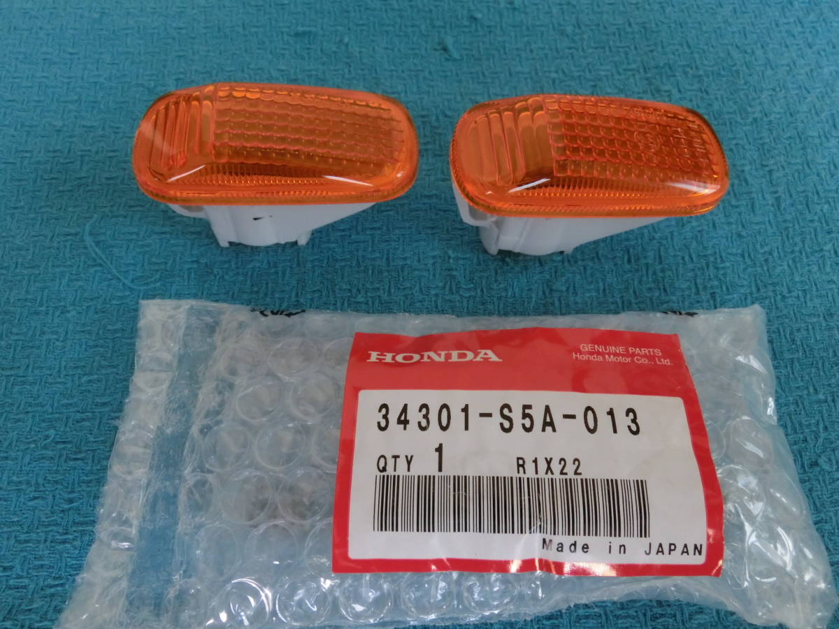 ⭕️塗装専用ページ ホンダ 純正部品 オレンジ サイドマーカー 34301-S5A-013 HONDA 美品の