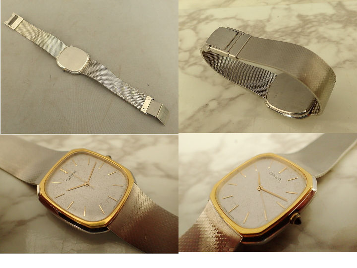 セイコー クレドール 5931-5162 クオーツ 18KTベゼル